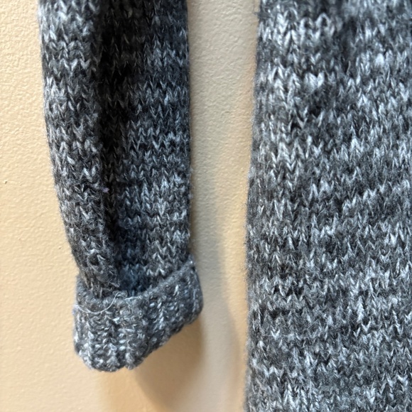 Gap Shawl Collar Tie Waist Black/White Cardigan Wrap Size XS NWT - Picture 8 of 9